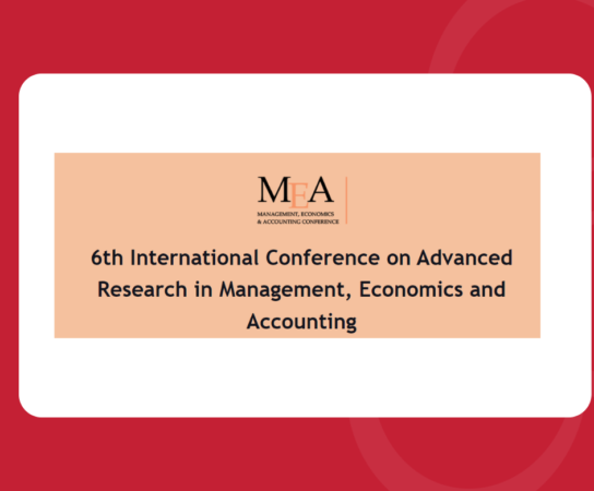 6th International Conference on Advanced Research in Management, Economics and Accounting