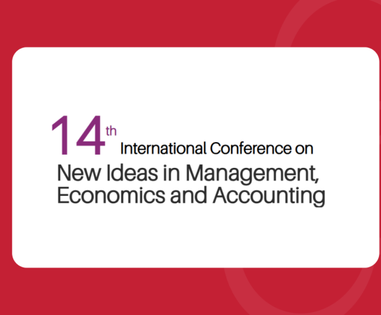 14th International Conference on New Ideas in Management, Economics, and Accounting